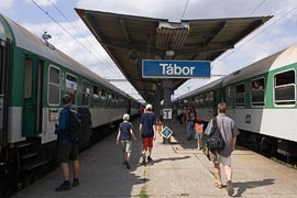 La stazione di Tábor