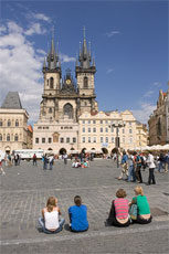 Old Town Square with Tyn Church
