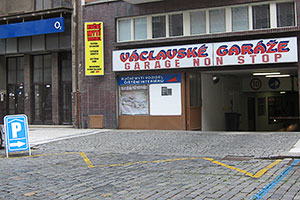 Parking Garage near Karlovo Namesti, Prague 2